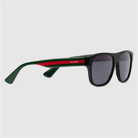 gucci white red polarized|Gucci Polarized Sunglasses for Men .